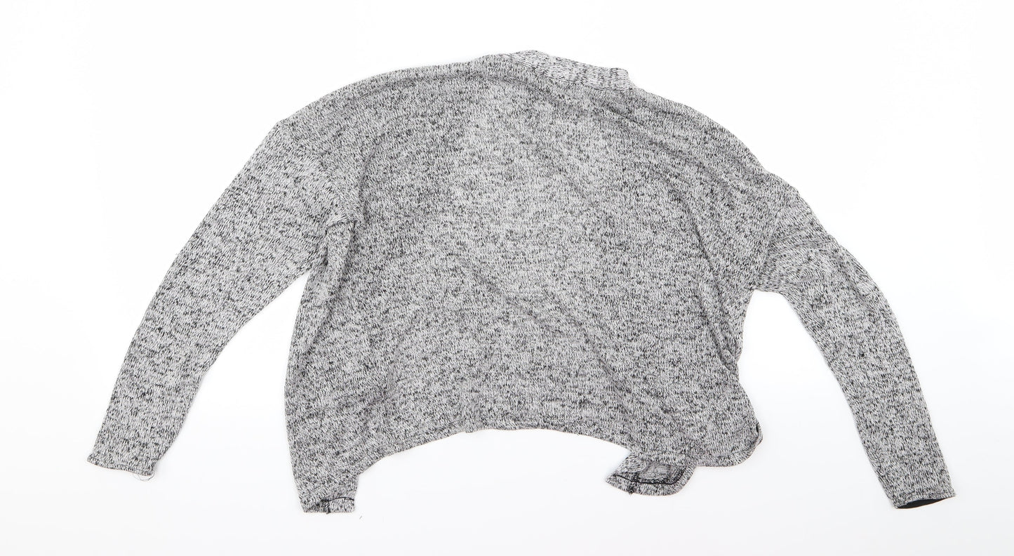 Divided Womens Grey   Cardigan Jumper Size 14