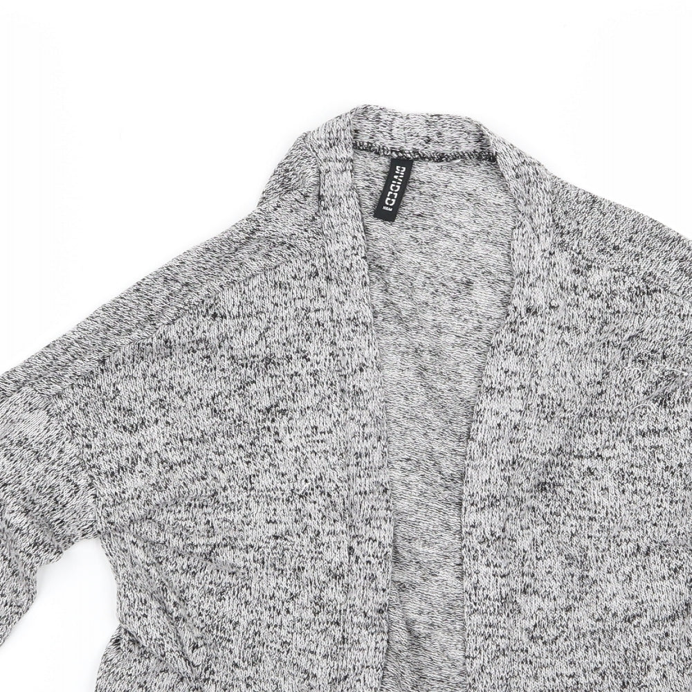 Divided Womens Grey   Cardigan Jumper Size 14