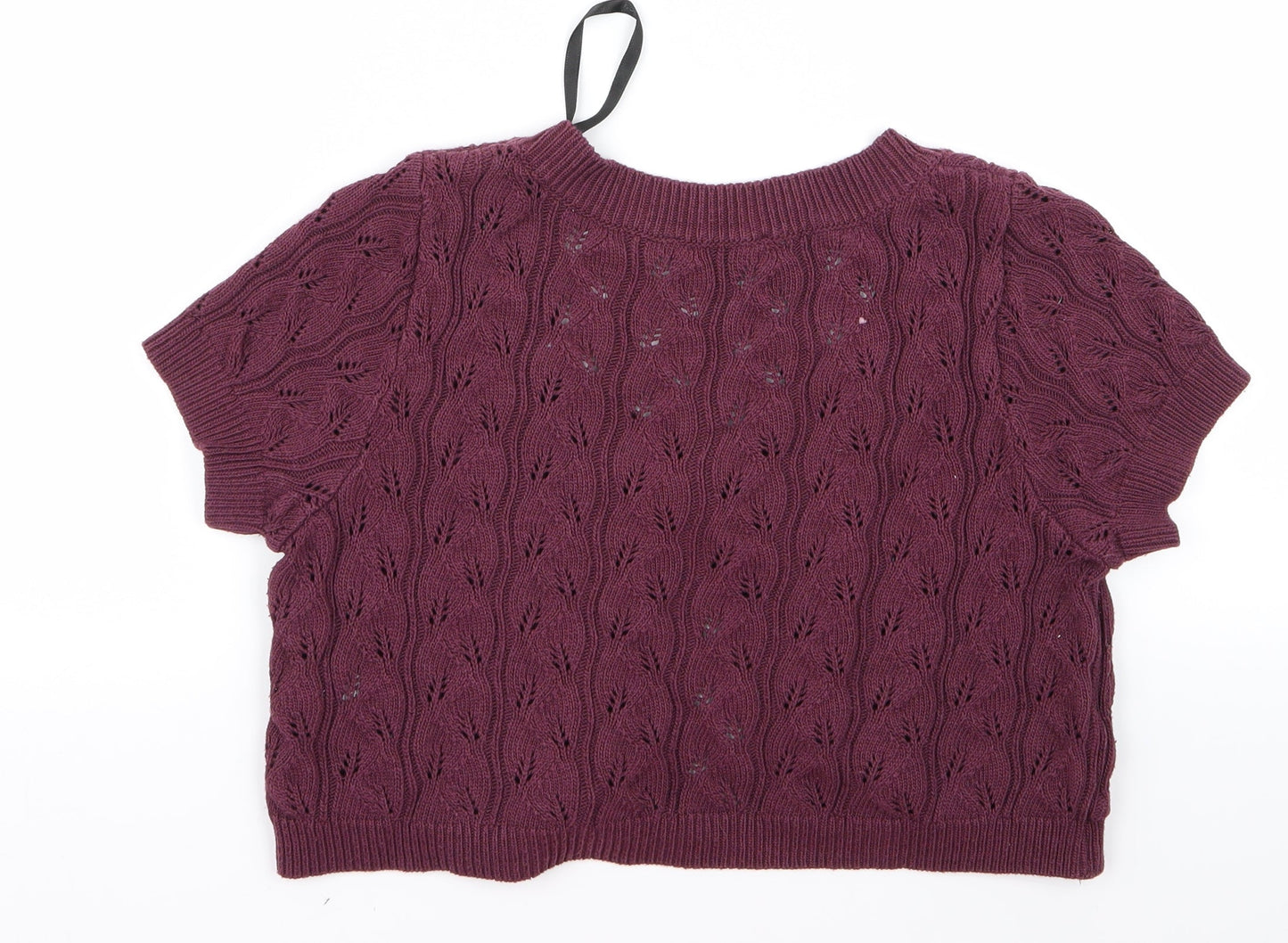 Dorothy Perkins Womens Red   Cardigan Jumper Size 14