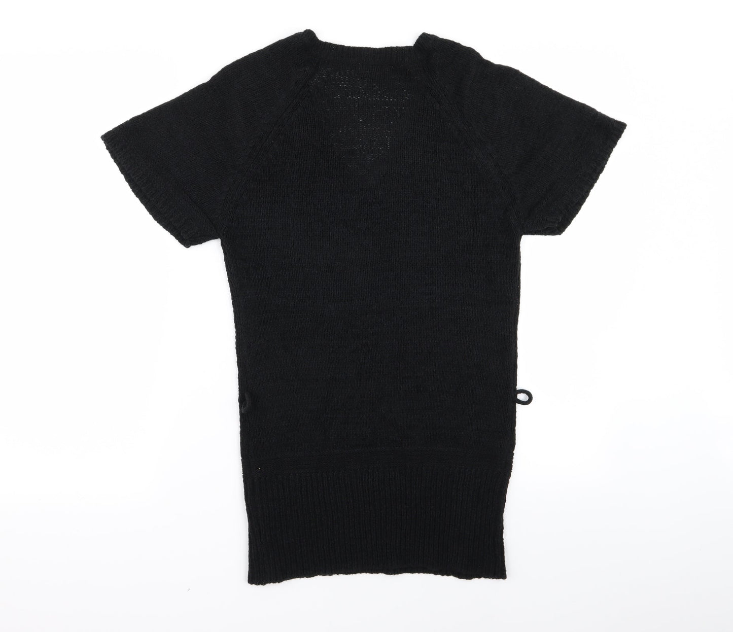 TU Womens Black  Rayon Jumper Dress  Size 10