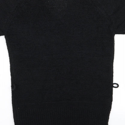 TU Womens Black  Rayon Jumper Dress  Size 10