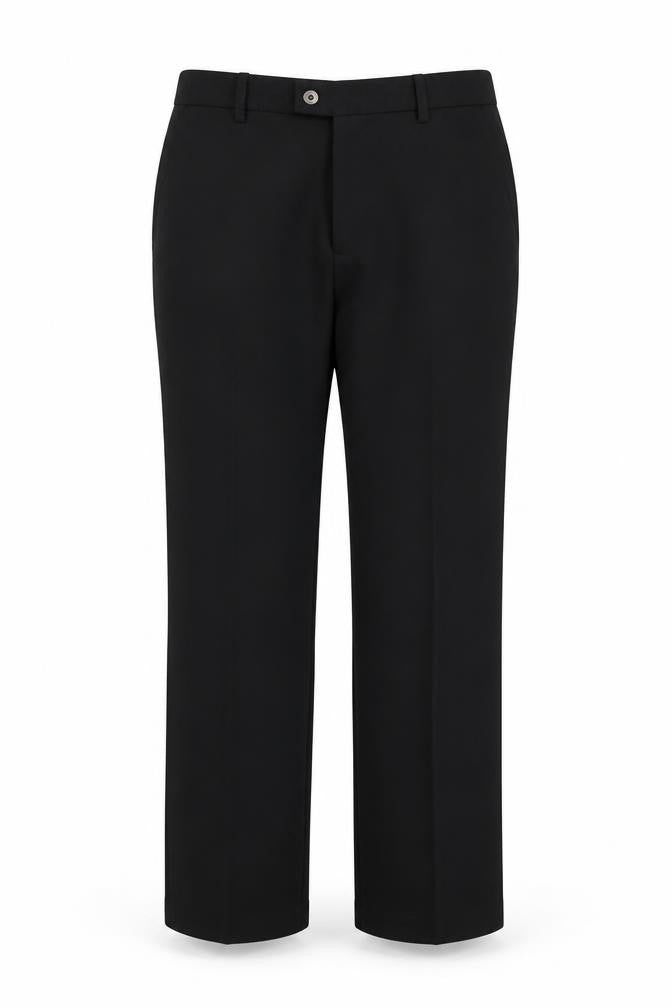 Womens UK Size 32 in Dunlop Regular Fit  Black Trousers