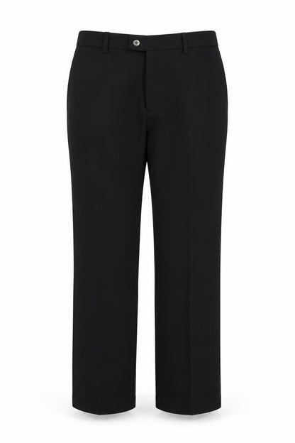 Womens UK Size 32 in Dunlop Regular Fit  Black Trousers