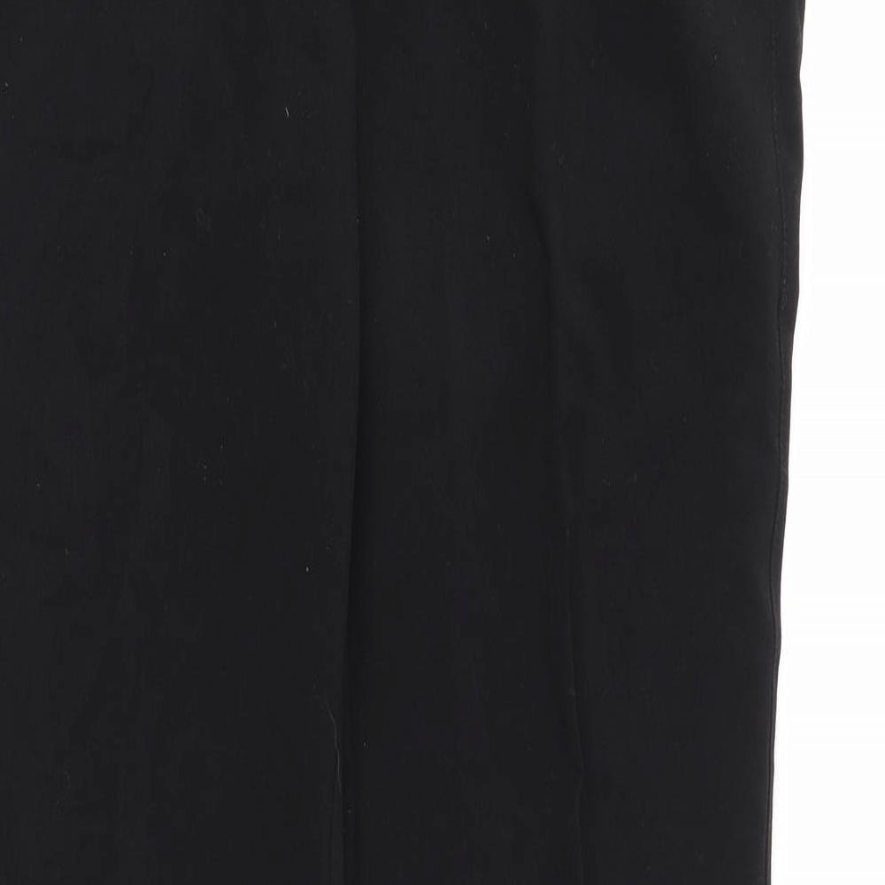 Womens UK Size 32 in Dunlop Regular Fit  Black Trousers
