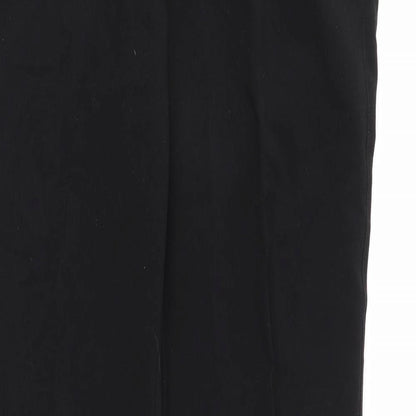 Womens UK Size 32 in Dunlop Regular Fit  Black Trousers