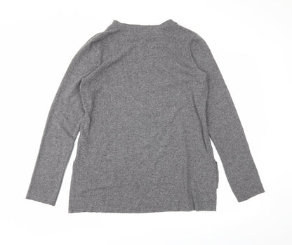 Topshop Womens Grey   Tunic Jumper Size 10