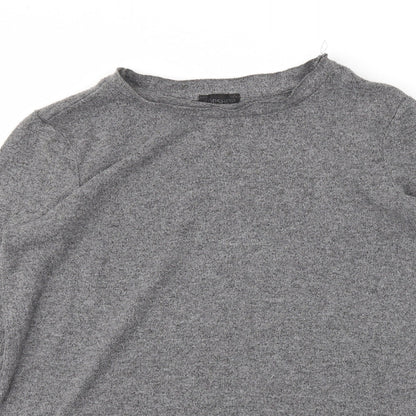 Topshop Womens Grey   Tunic Jumper Size 10