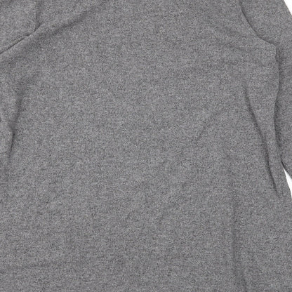 Topshop Womens Grey   Tunic Jumper Size 10