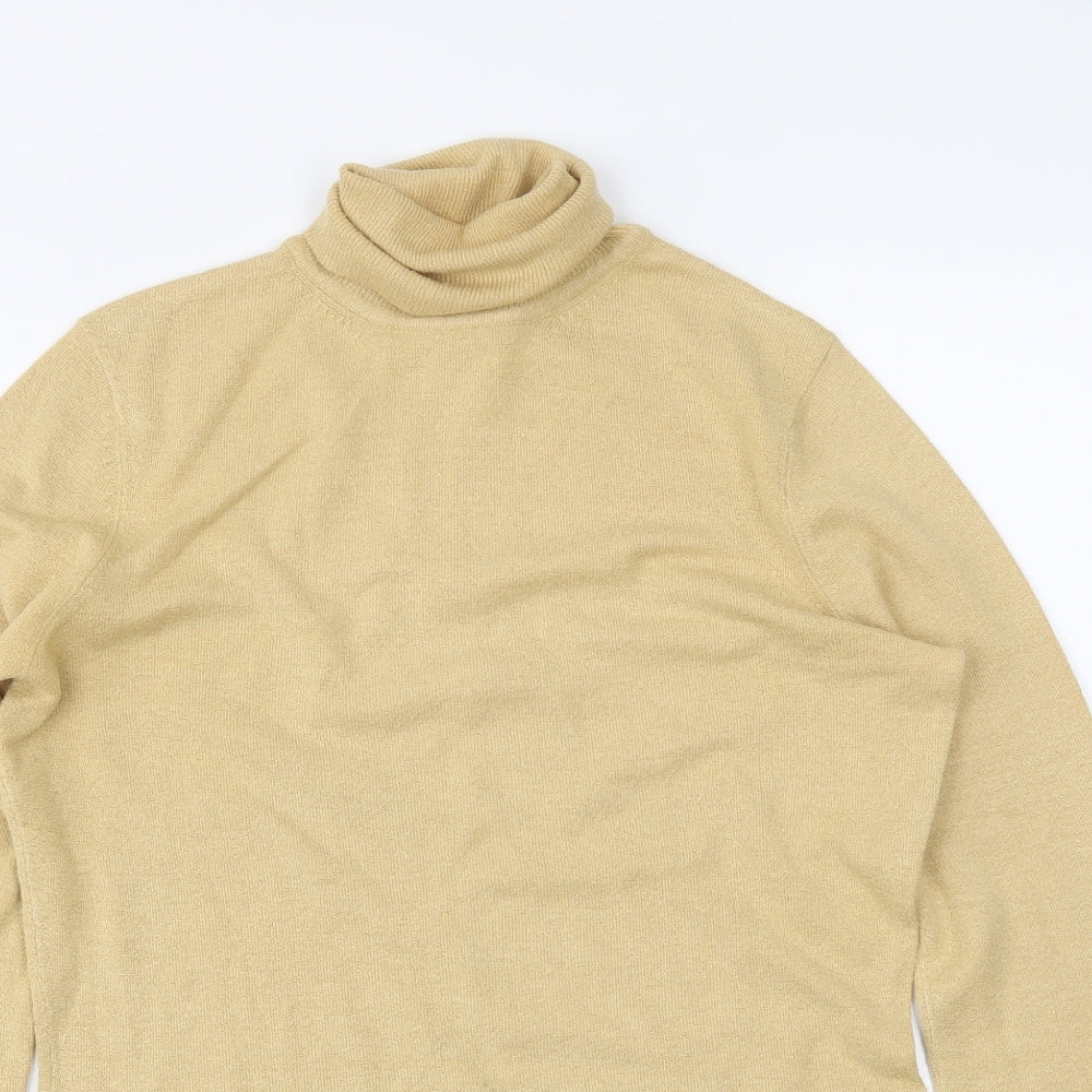 MGXX Womens Yellow   Tunic Polo Size M