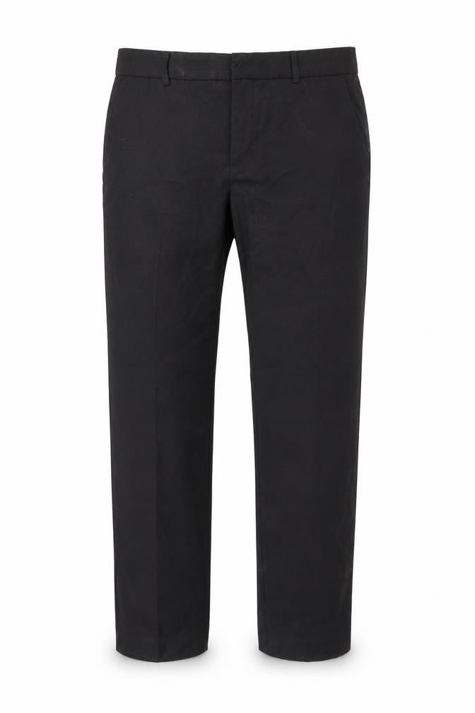 Mens UK Size 32 in Topman Regular Fit Dress Pants Black Trousers