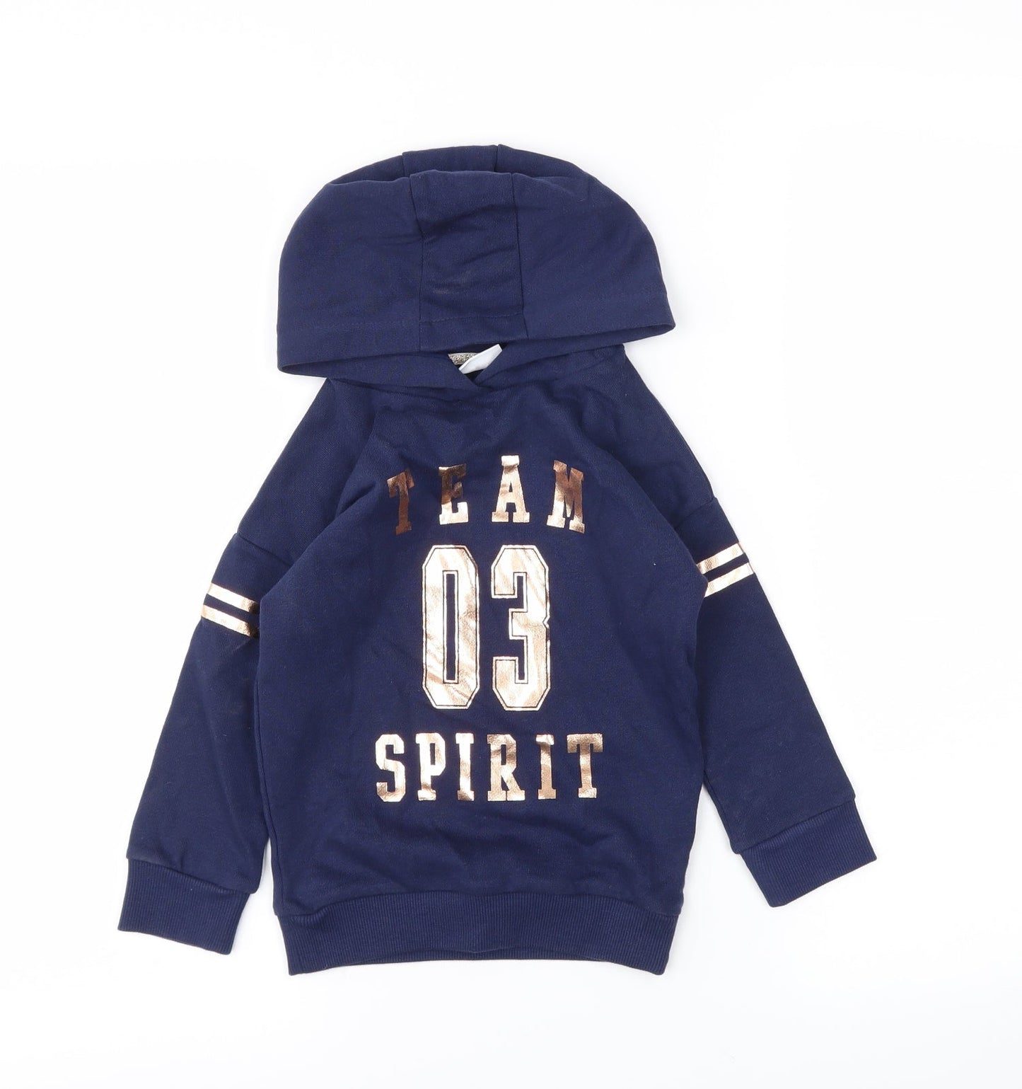 F&F Girls Blue   Pullover Hoodie Size 2 Years