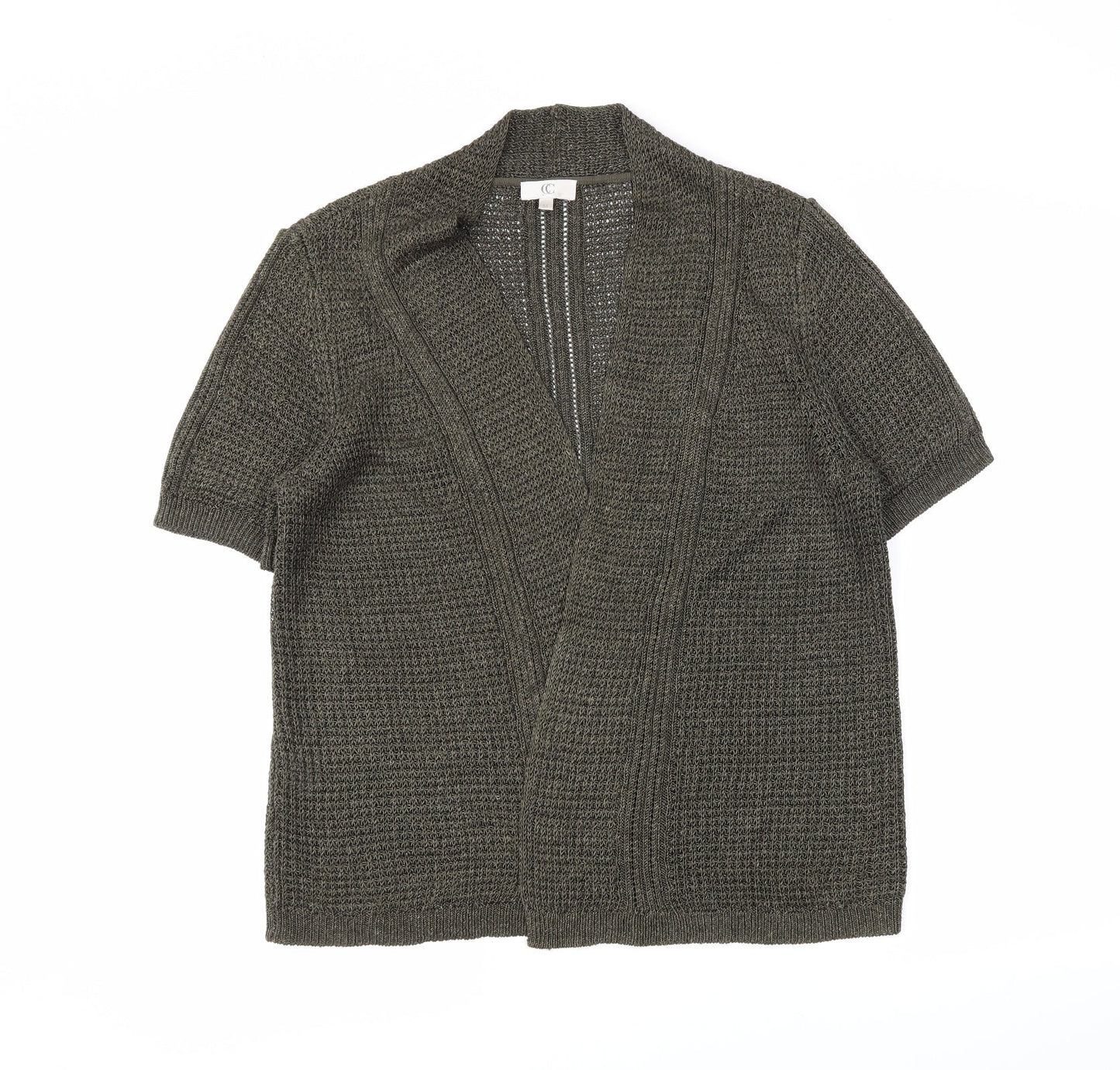 CC Womens Green   Cardigan Jumper Size M
