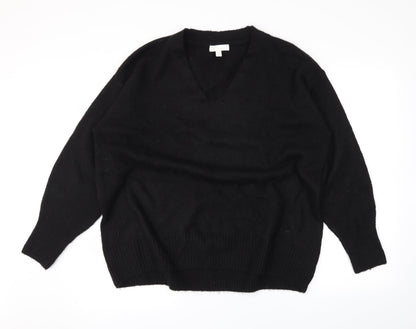 H&M Womens Black   Pullover Jumper Size M