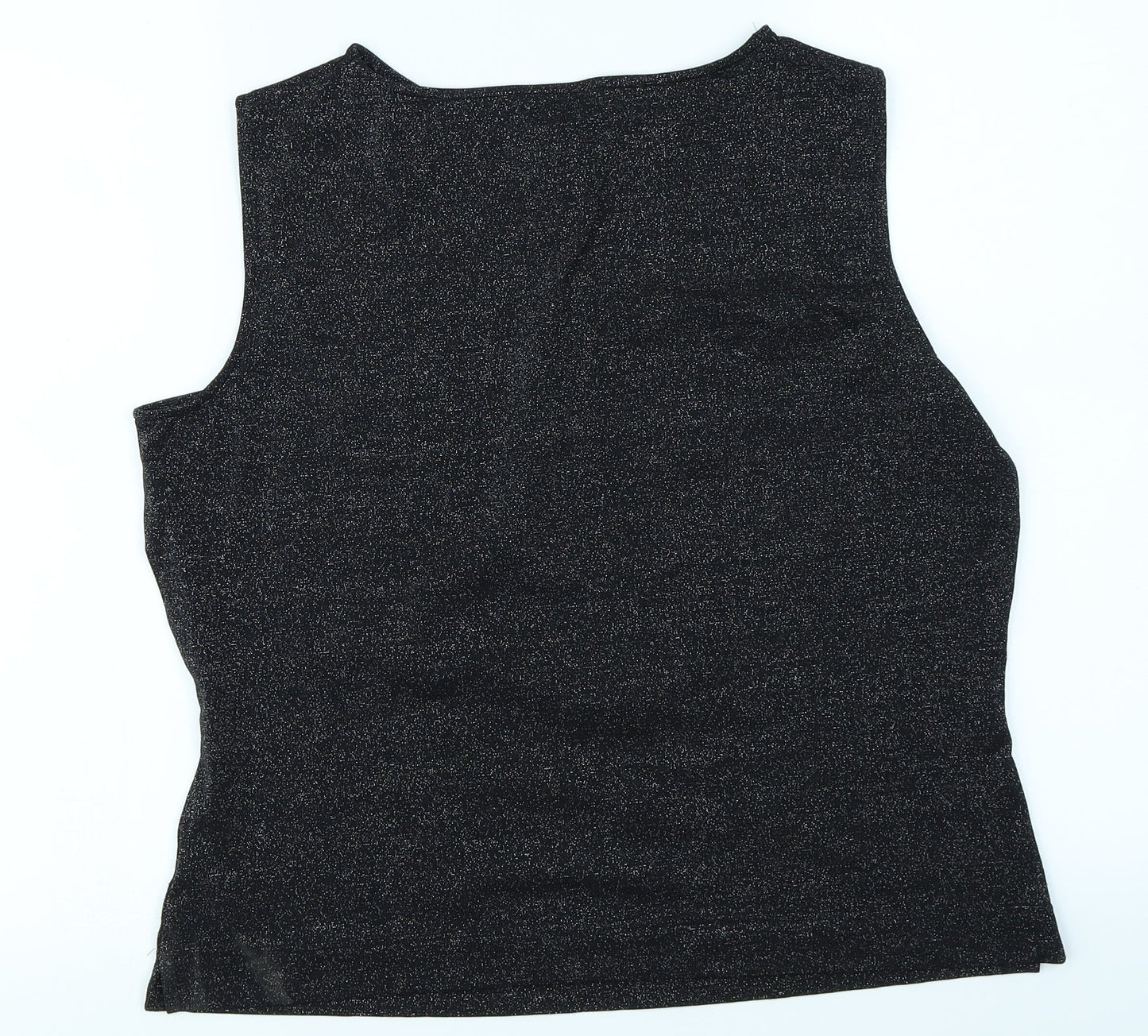 Womens UK Size 16 St Michael Black Basic T-Shirt
