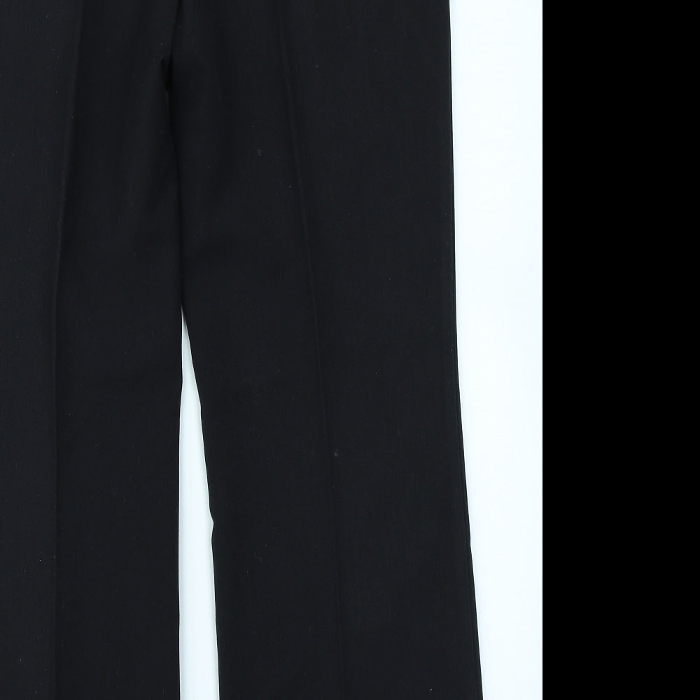 M&S Woman Womens Black   Trousers  Size 14 L27 in