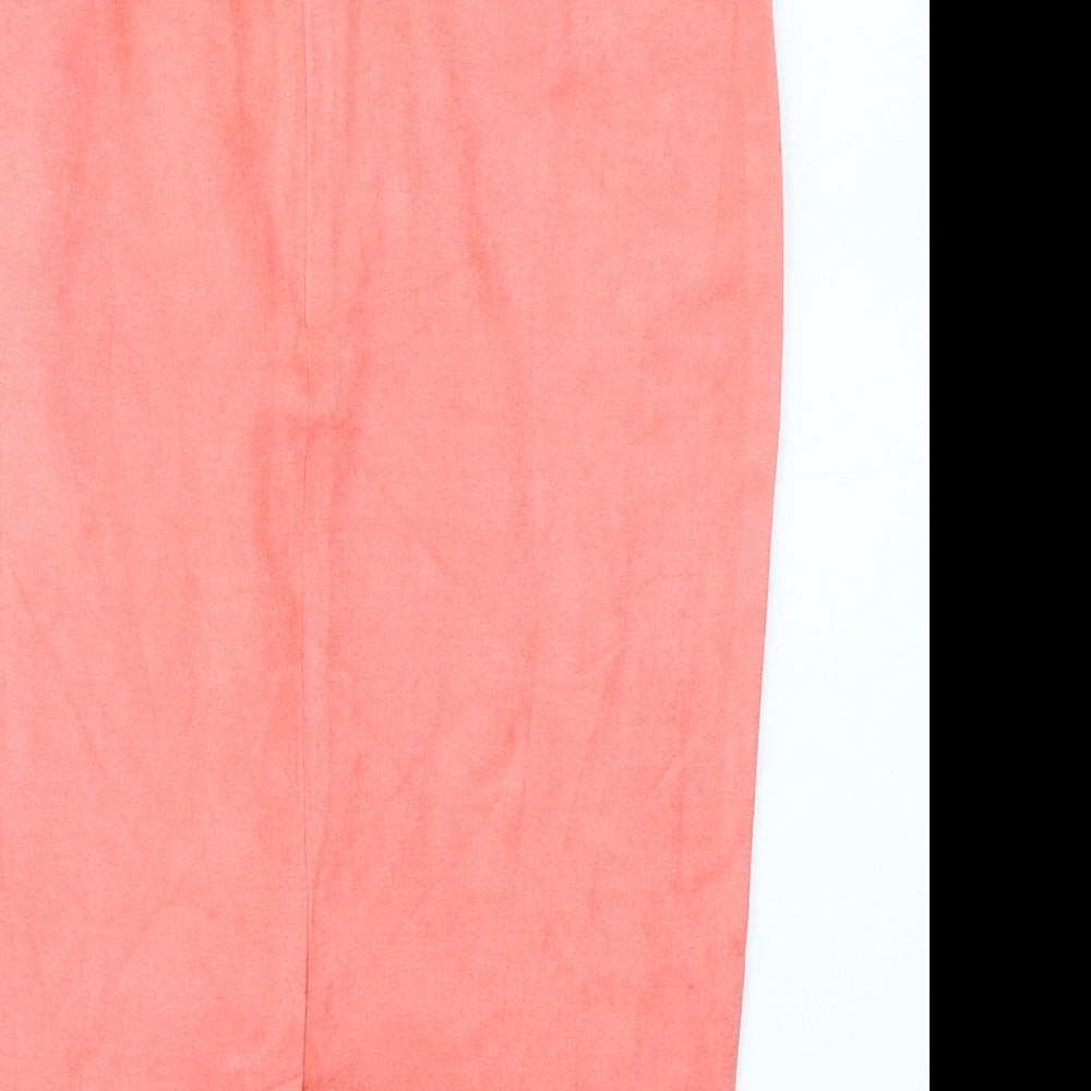 Missguided Womens Pink   Straight & Pencil Skirt Size 6