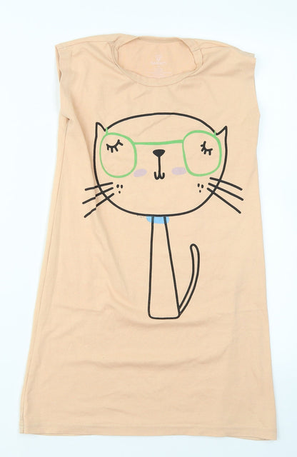 Near Girls Orange   Tank Dress  Size M