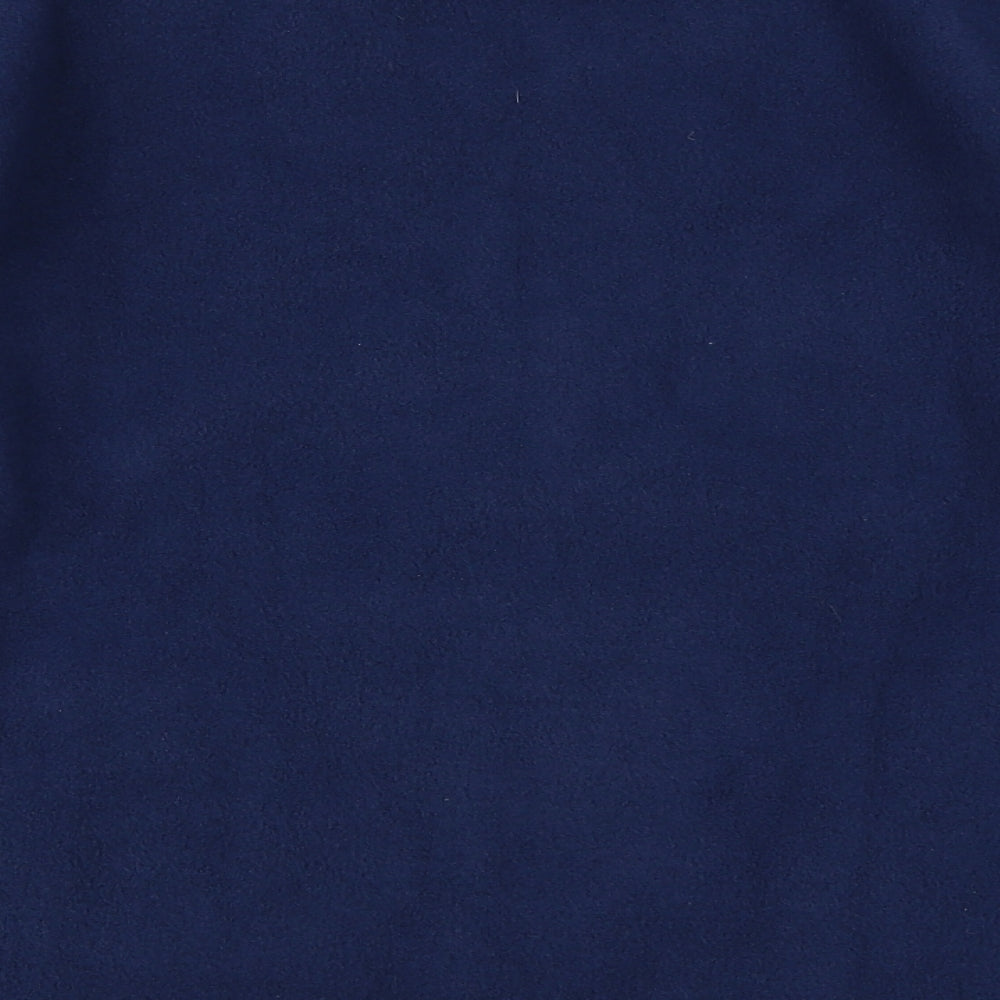Xe Mens Blue  Fleece Full Zip Sweatshirt