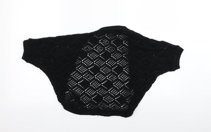 Love Womens Black   Cardigan Jumper Size S