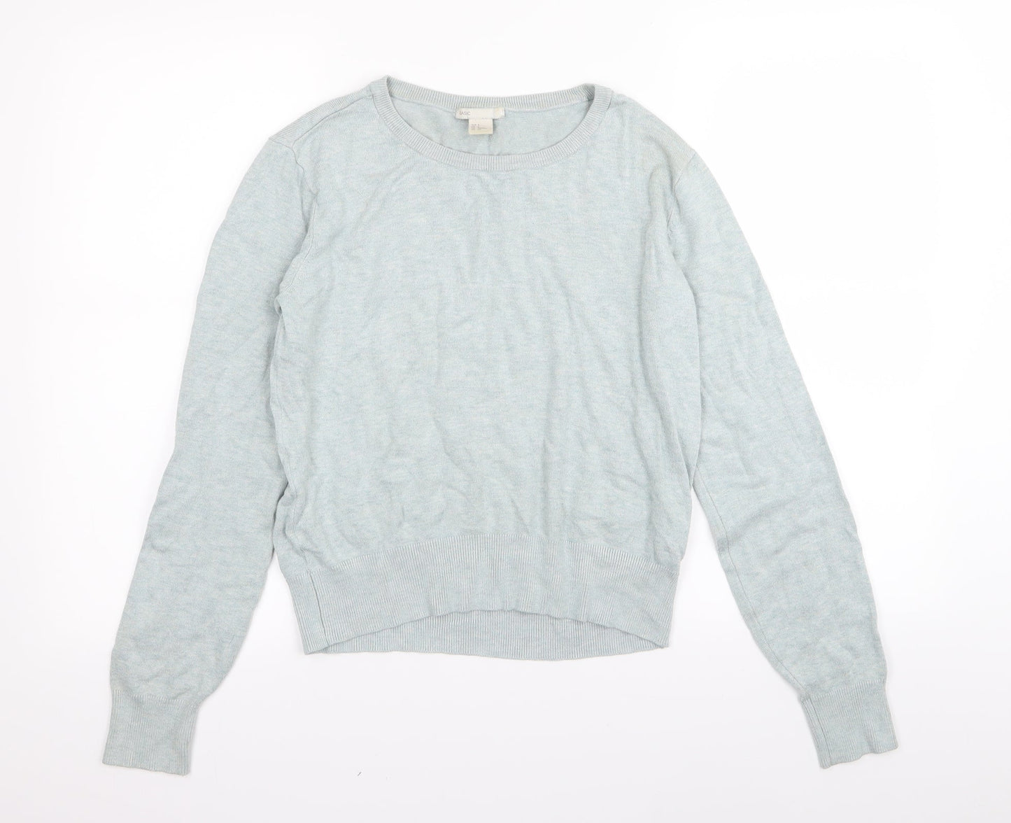H&M Womens Blue   Pullover Jumper Size 6