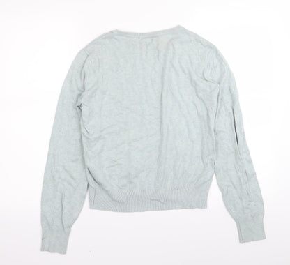 H&M Womens Blue   Pullover Jumper Size 6