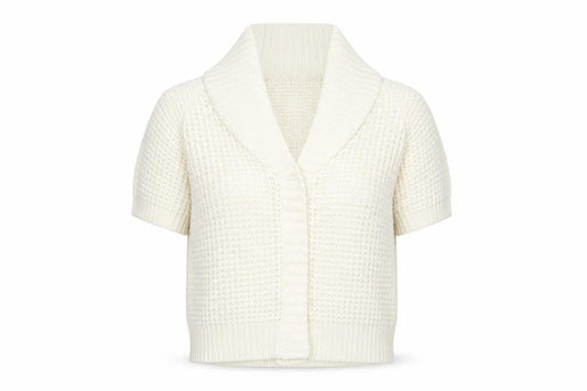 Cherokee Womens White   Cardigan Jumper Size M