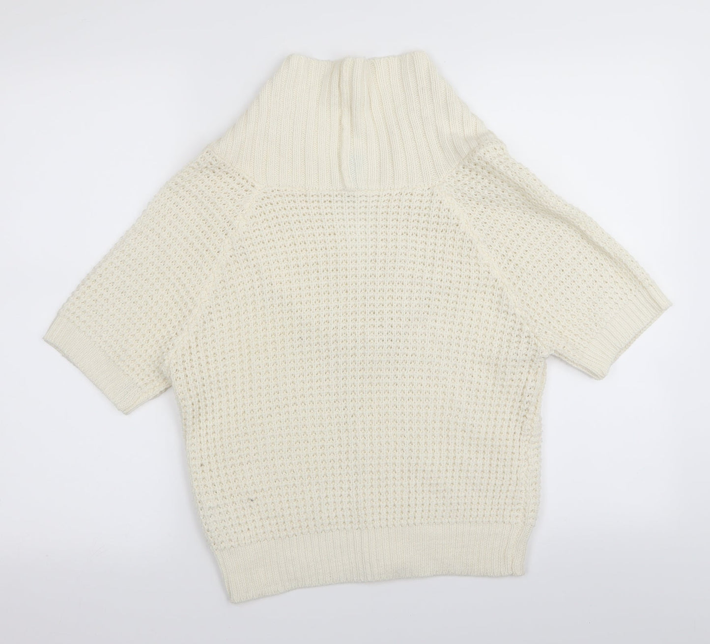 Cherokee Womens White   Cardigan Jumper Size M