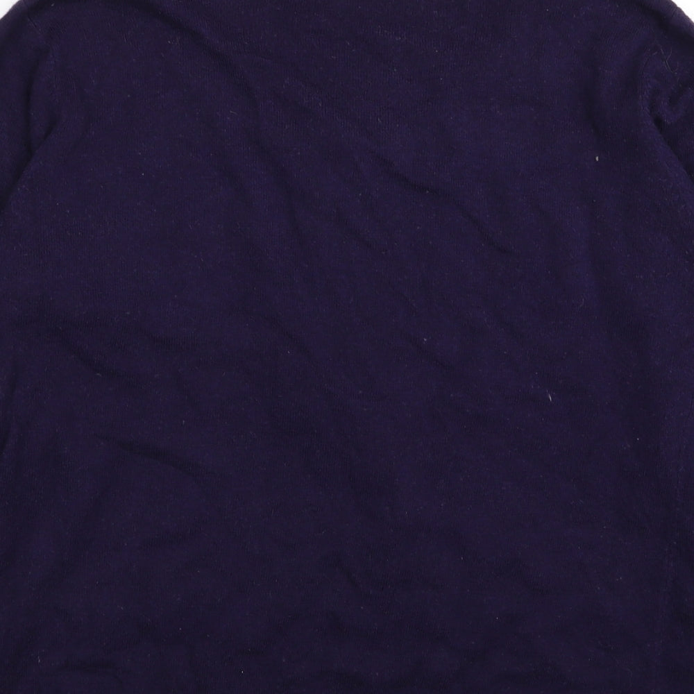 ze-ze Womens Purple   Cardigan Jumper Size L