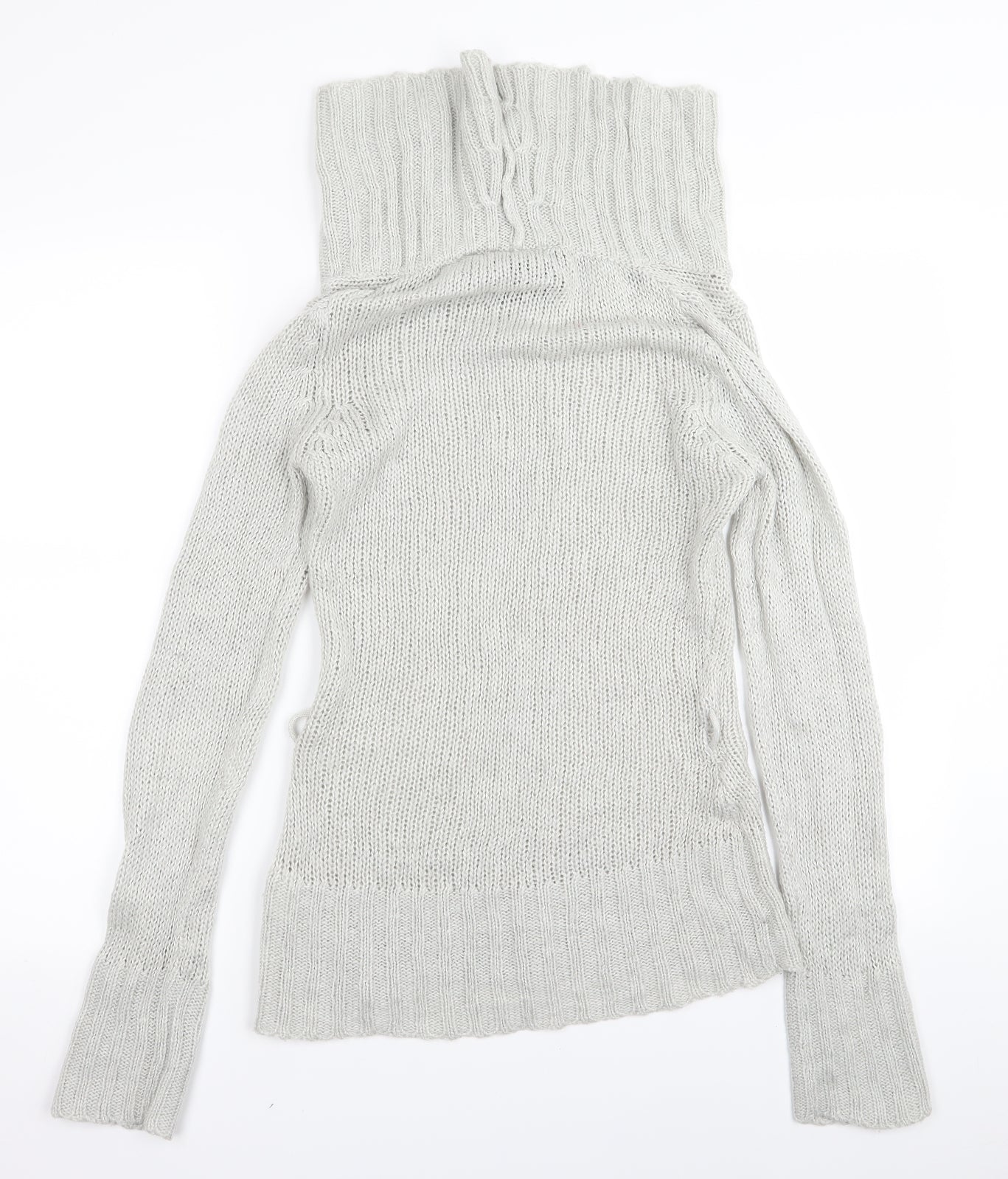 miss foni Womens Grey   Pullover Jumper Size 10