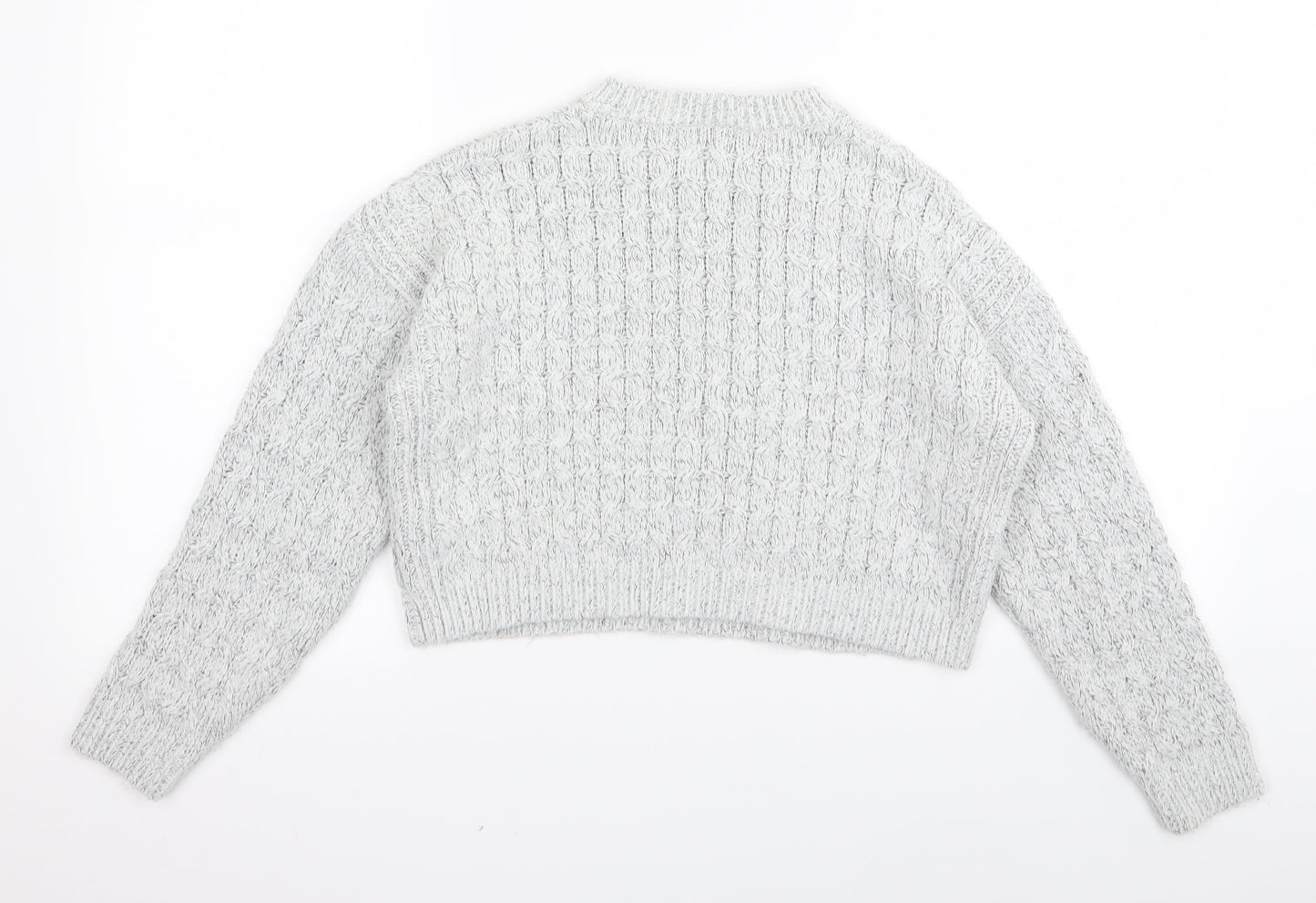 Topshop Womens Grey   Pullover Jumper Size 6