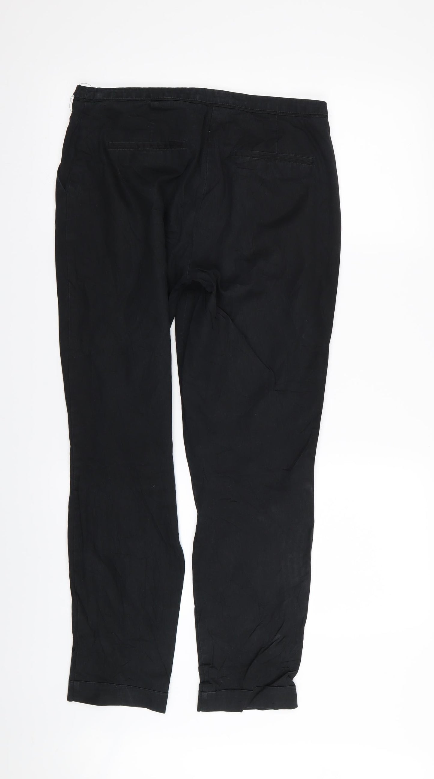 prsay Womens Black   Trousers  Size 8 L30 in
