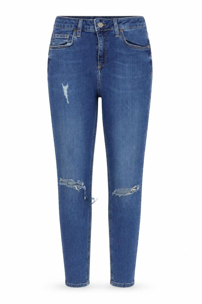 Womens UK Size 28 in Topshop Regular Fit Skinny Blue Jeans