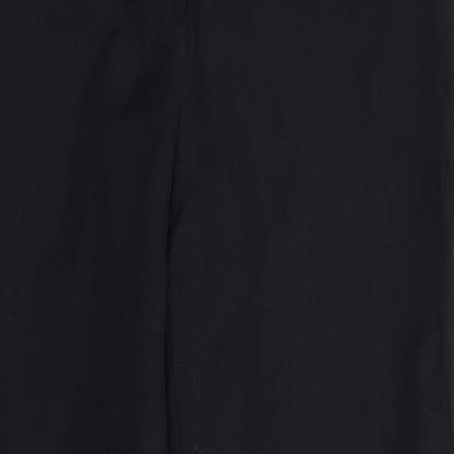Moda Womens Black   Trousers  Size 14 L26 in