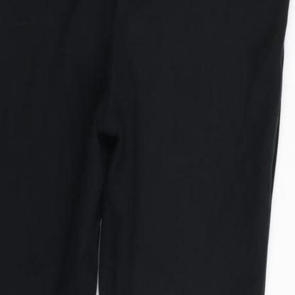 Moda Womens Black   Trousers  Size 14 L26 in