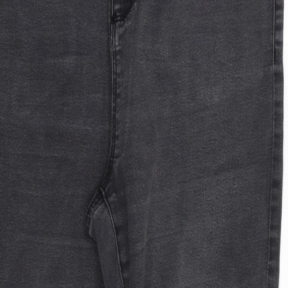 Womens UK Size 16 denim and co Regular Fit Skinny Black Jeans