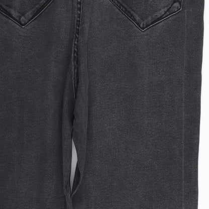 Womens UK Size 16 denim and co Regular Fit Skinny Black Jeans