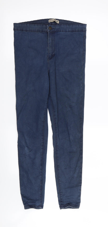 Womens UK Size 14 denim and co Regular Fit Skinny Blue Jeans