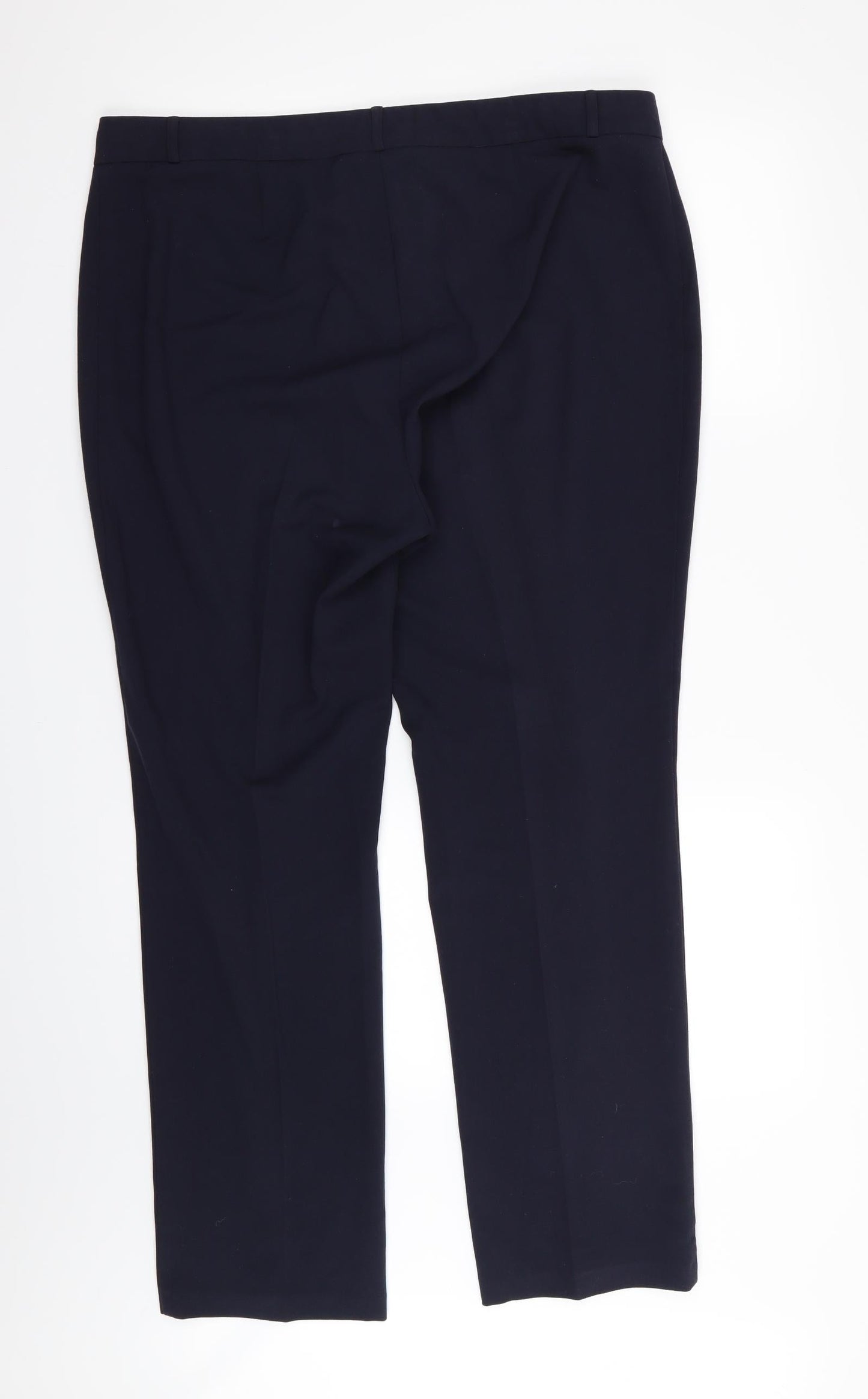 m&s Womens Blue   Trousers  Size 16 L30 in