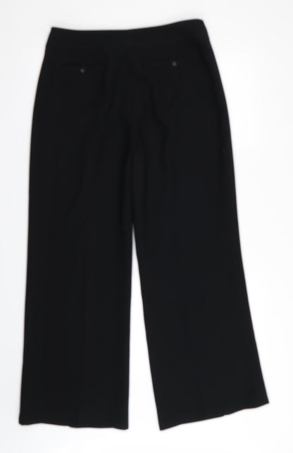Womens UK Size 12 NEXT Regular Fit  Black Trousers