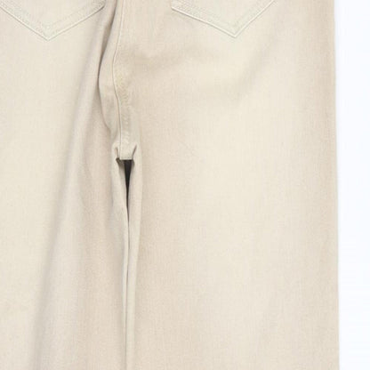 Mirage Womens Beige   Skinny Jeans Size 8 L28 in