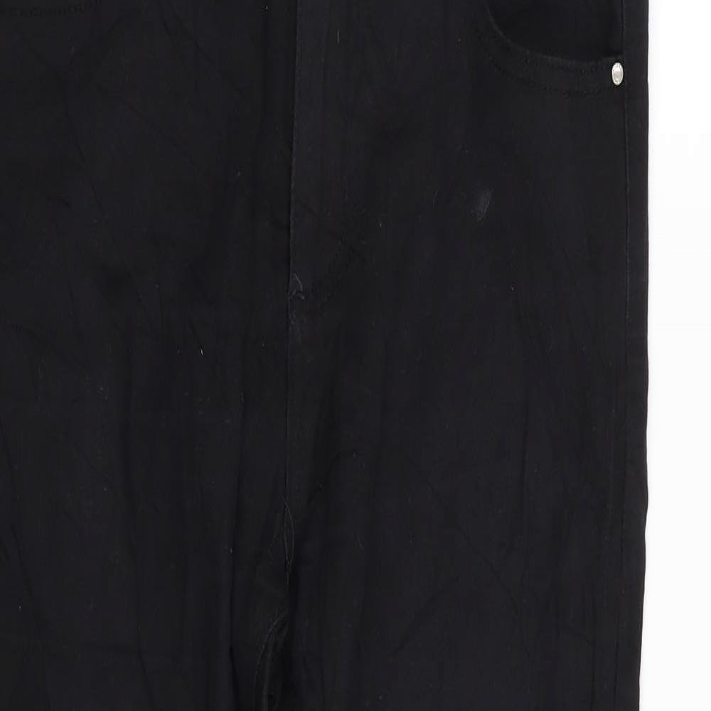 Womens UK Size 30 in GOODIES Regular Fit Skinny Black Jeans