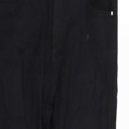 Womens UK Size 30 in GOODIES Regular Fit Skinny Black Jeans