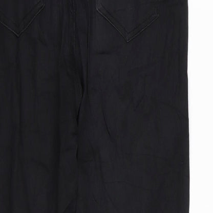 Womens UK Size 30 in GOODIES Regular Fit Skinny Black Jeans