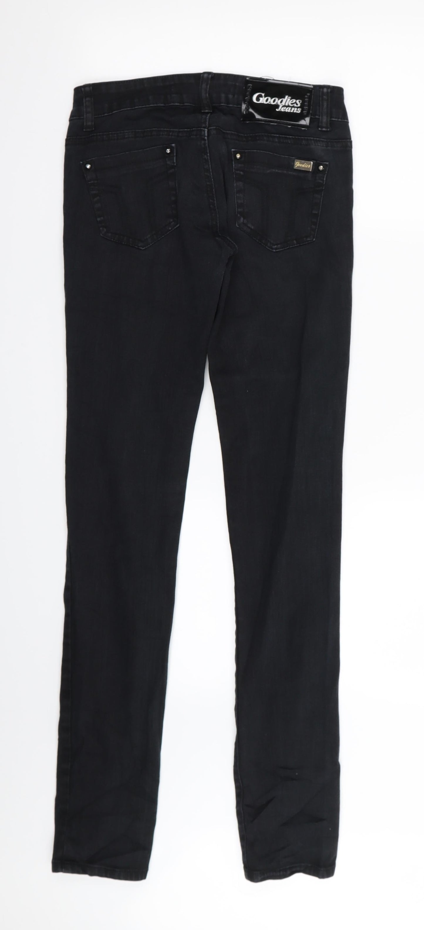 GODIES Womens Black   Skinny Jeans Size 6 L33 in