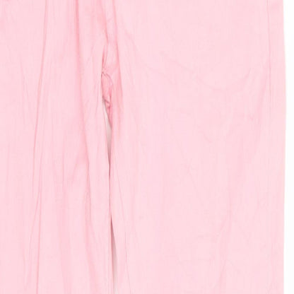 Womens UK Size 26 in Preworn Regular Fit Skinny Pink Jeans