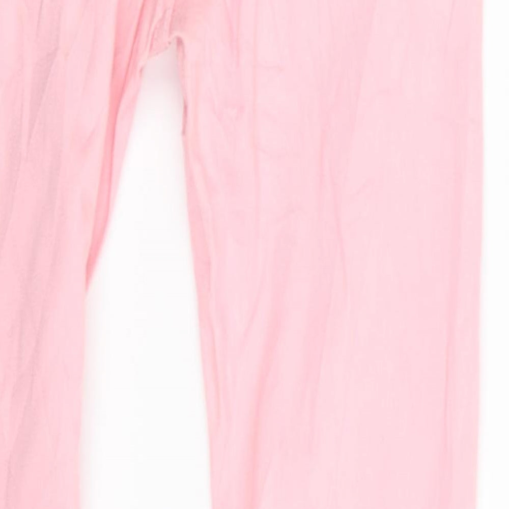 Womens UK Size 26 in Preworn Regular Fit Skinny Pink Jeans