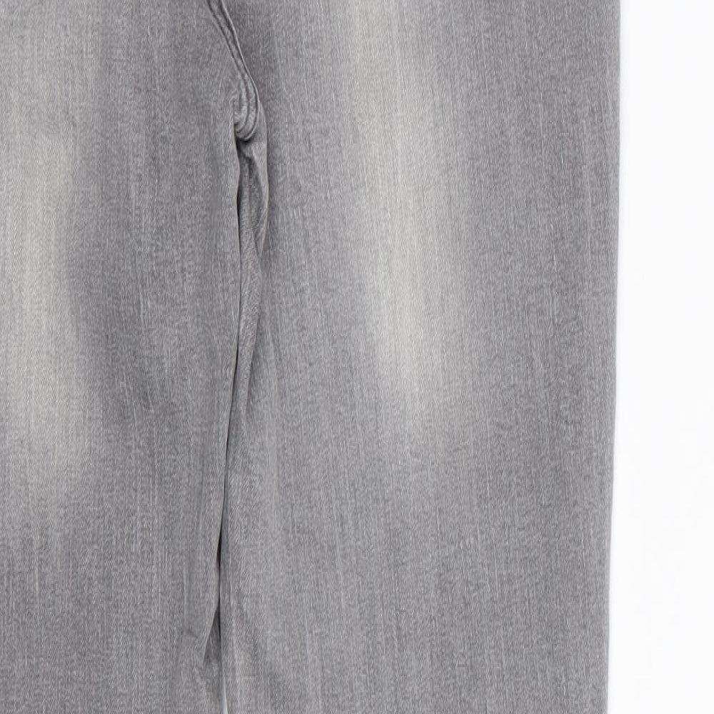 LIMITED Womens Grey   Skinny Jeans Size 12 L28 in