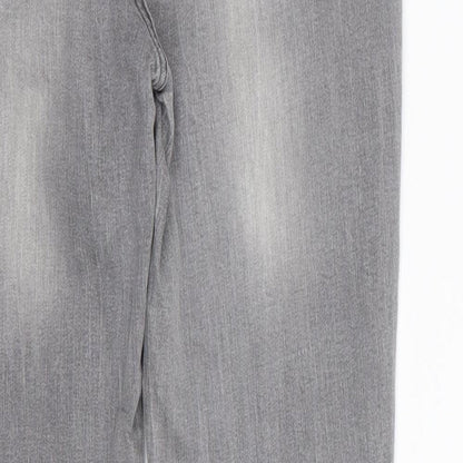 LIMITED Womens Grey   Skinny Jeans Size 12 L28 in