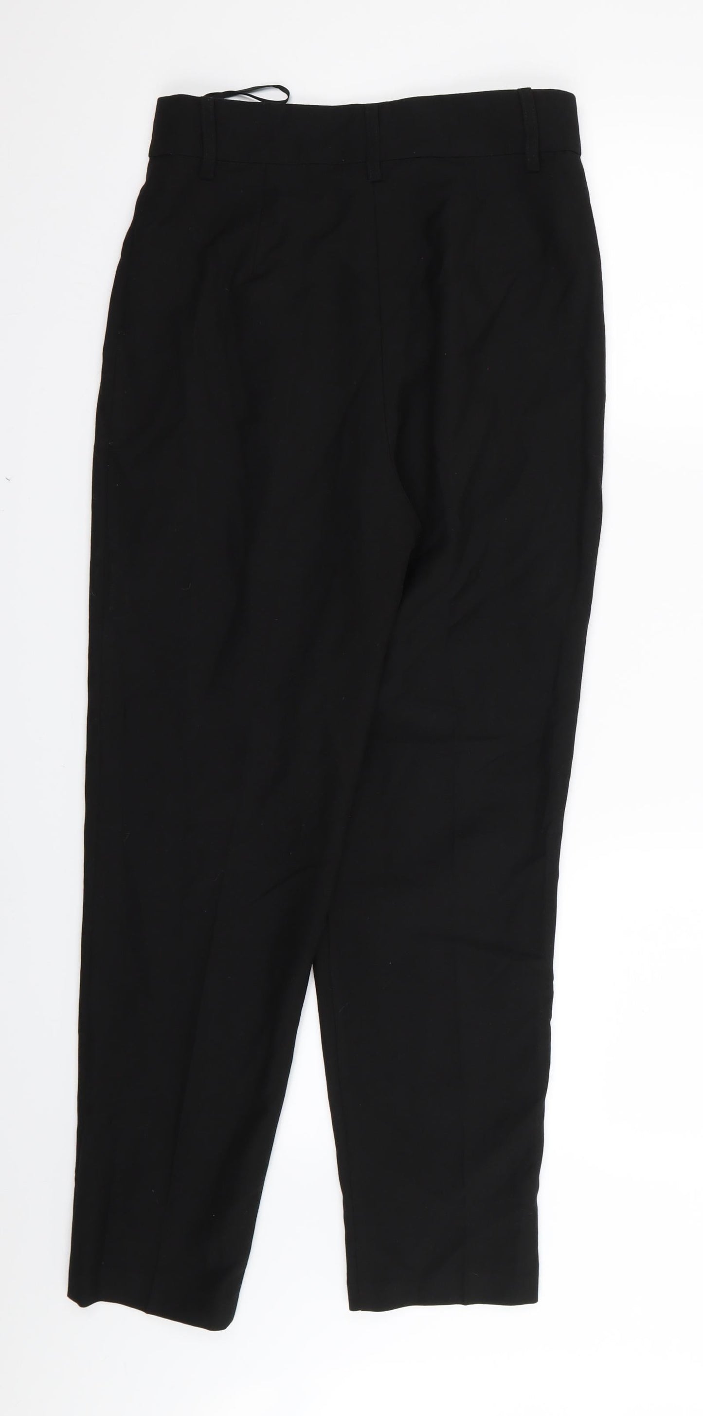 Womens UK Size 8 Miss Selfridge Regular Fit  Black Trousers