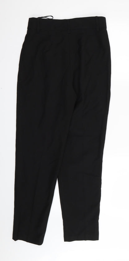 Womens UK Size 8 Miss Selfridge Regular Fit  Black Trousers